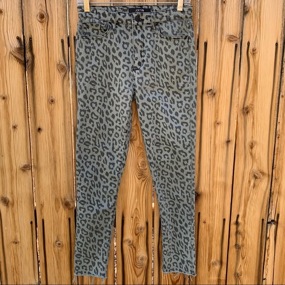 Joe's Leopard Print High Rise Skinny Jeans | 27 - Picture 3 of 12